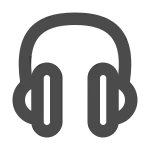 Headphones SVG Icon